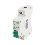 CT ELECTRIC เซอร์กิตเบรกเกอร์ รุ่น CTM1-1P 16A สีขาว
