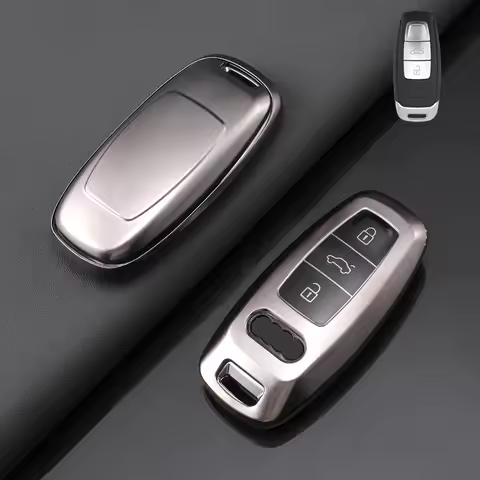 For Audi Q8 RSQ8 A6 C8 S6 RS6 A7 S7 RS7 A3 8Y A8 D5 4N RS E-tron GT Q4 Q7 4M TPU Car Remote Key Case