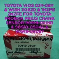 TOYOTA VIOS 03Y-08Y & WISH ZGE20 & 1NZFE 2NZFE FOR TOYOTA PROBOX PRIUSCRANK SENSOR 90919-05081 1PC