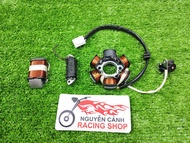 Lửa 6 cục 6 tép mobin đèn wave dream