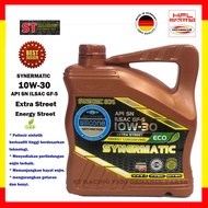 HIFORMLUB SYNERMATIC ECO 10W-30 SYNTHETIC 80%  ENGINE OIL - 4L