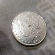 koin 1 dollar Amerika liberty 1896 (fake)