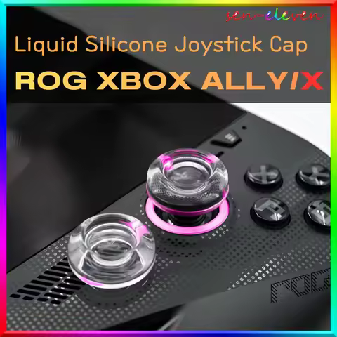 High-Quality Heightened Anti-Slip Liquid Silicone Thumb Grips - Compatible with ROG Ally X, XBOX All