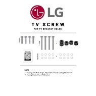 [LG] Tv Screw for TV Bracket Holes VESA Wall Mount Skru for TV Hanging Holes