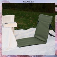 [Redjie.sg] Foldable Camping Chair with Carry Bag Portable Backrest Chair for Outdoor Picnic