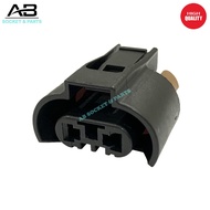 2 Pin Perodua Myvi Lagi Best & Advance 9005 HB3 Headlight Socket Connector
