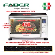Faber Digital Electric Oven FEO FORNO' D 45 45L (Free Additional Baking Tray)