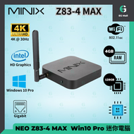 MINIX - 迷你電腦 Mini PC NEO Z83-4 Max Intel X5-Z8350 4GB DDR3L 128GB eMMC 5.1 (MLC) Window 10 PRO 雙頻 Wi