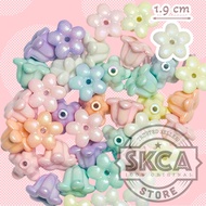 DAV Beads Mote Flower AB Shimmer Glitter