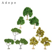 [Adepe] 3x Landscape Miniature Tree Miniature Trees Model Trees for Fairy Garden Decor