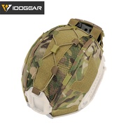 IDOGEAR Tactical Helmet Cover for Maritime Helmet Original US Fabric with NVG Battery Pouch 3812