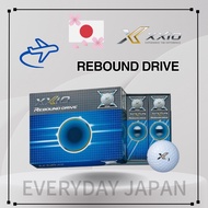 ［Made in JAPAN］SRIXON XXIO REBOUND DRIVE X-Mark White 1 Dozen(12 Golf Balls) 3 Piece Distance Golf Ball 2021 Model