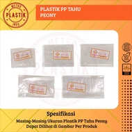 PP Tofu Plastic Bags Size 10x30 12x35 13x35 15x35 17x35 Thin Clear PP Plastic Bags PP Tofu/s 10 x 30