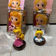 🌸近新轉售 正版 日版 Qposket 愛麗絲 奧羅拉 睡美人 公仔 迷你 黏土人 7cm 製造番號