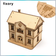 fixory 1:72 Scale Architecture Building Model Kits,Unassembly,Hobby Toys,Architecture