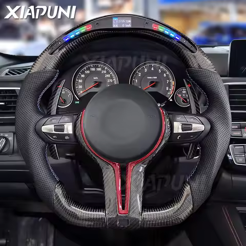 Fit For BMW Carbon Fiber Steering Wheel M1 M2 M3 M4 M5 M6 M7 M8 1-7 Series X1 X2 X3 X4 X5 X6 Customi