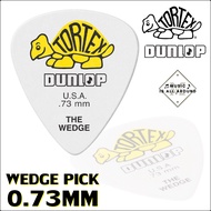 Pick Dunlop รุ่น TORTEX WEDGE 0.73 mm เหลือง (Made in USA)