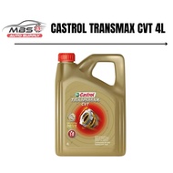 Castrol TRANSMAX CVT Fluids 4L 100% Original + Mileage Sticker Honda CVT  Fit/Jazz