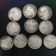 Silver Coin Collection Ten Pieces Set Iron Craft L6.22