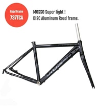 FRAME MOSSO 737TCA DISCBRAKE FRAME  SEPEDA ROADBIKE BALAP MOSSO 737 TCA ALLOY ALUMINIUM DISC BRAKE