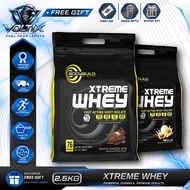 BodyBuild Xtreme Whey Protein 5.5lbs /76Serv Rich in BCAAs Halal+ free gift 🎁 original 100 %