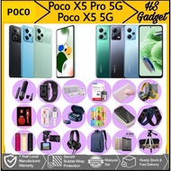 Poco X5 Pro 5G [8GB+256GB] POCO X5 5G [8GB+256GB] [6GB+128GB] Original Poco Malaysia Warranty With F