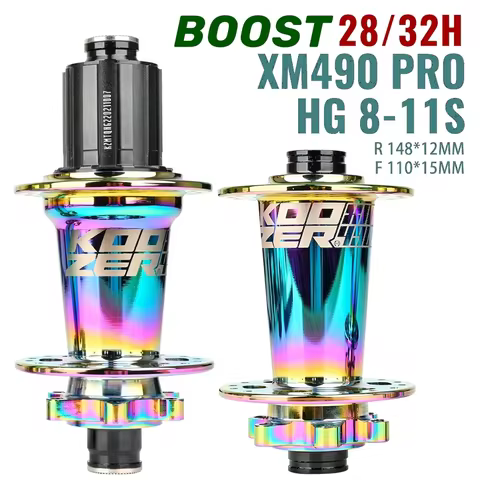 KOOZER XM490PRO BOOST Mountain Bike Hub - Steel Shaft, Sealed Bearing, 148x12MM/110x15MM, 28/32 Hole