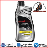 Nhớt tổng hợp Helmer Motor Oil 5W30 1 LÍT dành cho xe số xe ga nhập khẩu UAE [Mua 5 tặng 1 phểu]