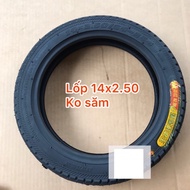 Lốp xe điện 14x2.50 không săm dành cho xe điện