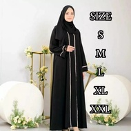 Abaya Gamis/ Maxi Dress Arab Saudi/ Abaya Polos Zephy Turkey Umrah/