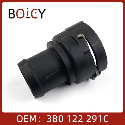 BOICY Engine Radiator Coolant Hose Connector for Polo Passat Touran Jetta Golf Caddy A3 A4 A6 3B0122
