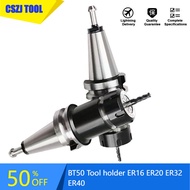 BT50 Tool holder ER16 ER20 ER32 ER40 100mm 150mm keyless collet chuck ER Spring Collet Chuck