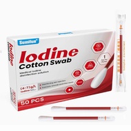 Hot Sale Disposable Iodine Alcohol Swab iodine swab Cotton Disinfectant Wound Disinfecting Solution 
