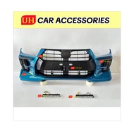 PERODUA AXIA 2023 2024 GR SPORT FRONT BUMPER BODYKIT LED DRL