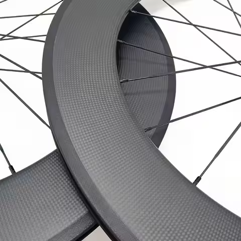 700c Carbon Bicycle Wheelset 88mm 25mm Width Clincher Tubular Road Bike Wheels