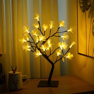 White Birch Optical Fiber Flower Tree Light USB Head Christmas Day Light Modeling Light Home Decoration Decoration Light