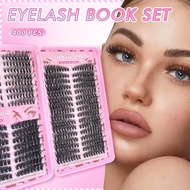 Eyelash Book Set 4060p80p, With Segmented, Dense, Curled, And 32 Rows Of False Eyelashes J8t6