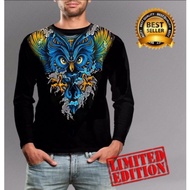 Men's Owl T-Shirt Eagle T-Shirt/