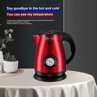 Blue glass electric kettle, household exquisite qlity, high temperature resistant, double-layer anti