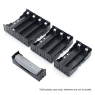 6PCS/10PCS  18650 Rechargeable Battery 3.7V DIY for 1/2/3/4 Slot ABS 18650 Battery Case Holder Storage Box