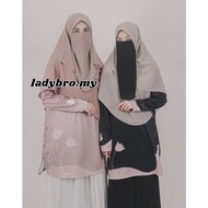 Baju Jersi Muslimah Sublimation Tshirt Muslimah Jersey Tulip Printing Jersey Plus Size Baju Sukan Muslimah Jersey Microfiber Jersey Muslimah Malaysia Baju Muslimah Kids