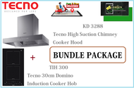 TECNO HOOD AND HOB BUNDLE PACAKAGE FOR ( KD 3288 &amp; TIH 300) / FREE EXPRESS DELIVERY