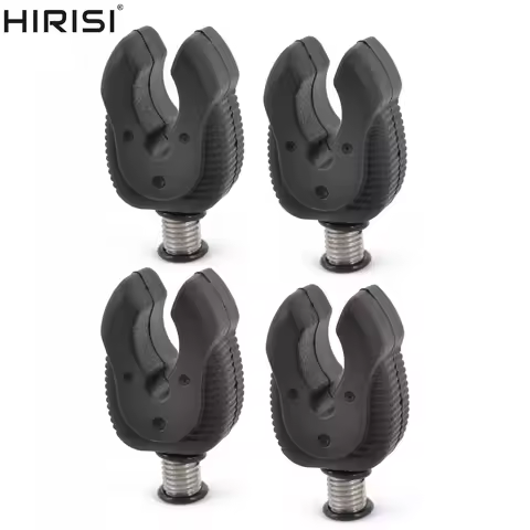 4 x Black Rubber fishing rod rest head Butt Rest Head Gripper Fishing Rod Holder carp Fishing access