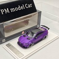 SW 1:64 BMW G82 M4 Widebody Modified Matte Purple Alloy Diecast Model Car
