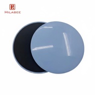 HILABEE Pilates Sliding Disc Core Workout Gliding Plate Low Impact Fitness Equipment for Abs Glutes 