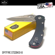 มีด BUCK Spitfireด้าม Black Anodized Aluminum 0722BKS1-B