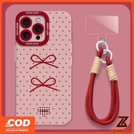 Case for Realme Note 60 Note 70 Realme Note 50 Realme C61 Realme C53 C71 C75 Simple Polka Dot Bowkno