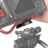 ที่หนีบสายเคเบิลกล้องพร้อม ARCA Swiss มินิเทอร์สาย USB บล็อกล็อก HDMI ป้องกันสำหรับ DSLR ขาตั้งหัวบอลแผ่นปล่อยอย่างรวดเร็ว