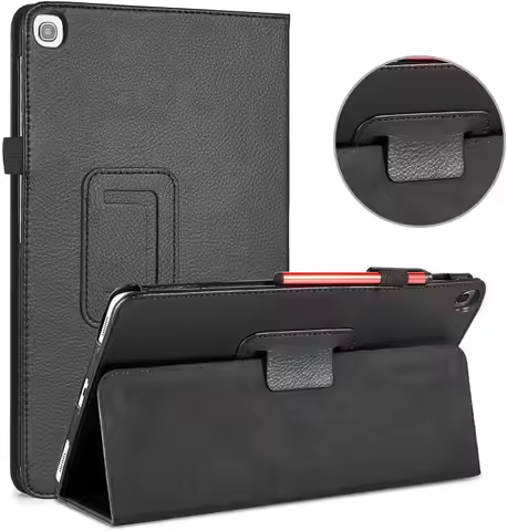 For Samsung Galaxy Tab A 10.1inch 2019 PU Leather Magnetic Flip Cover For Samsung Tab A SM-T510 SM-T