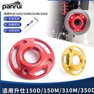 For Zontes 150D 150M 310M 350D Exhaust Port Cover CNC Anti Scalding Exhaust Muffler Pipe Cover Decor